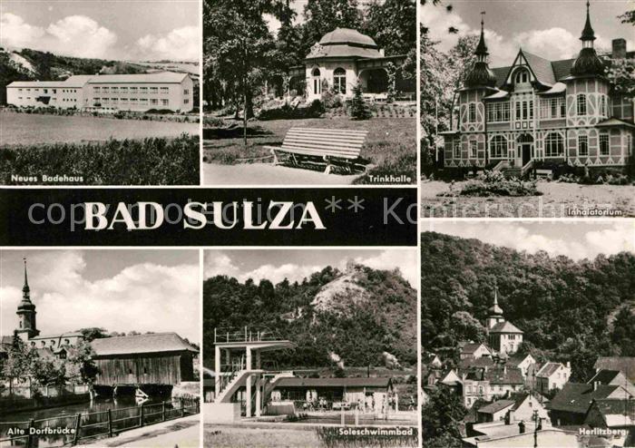 Bad Sulza Neues Badehaus Trinkhalle Soleschwimmbad
