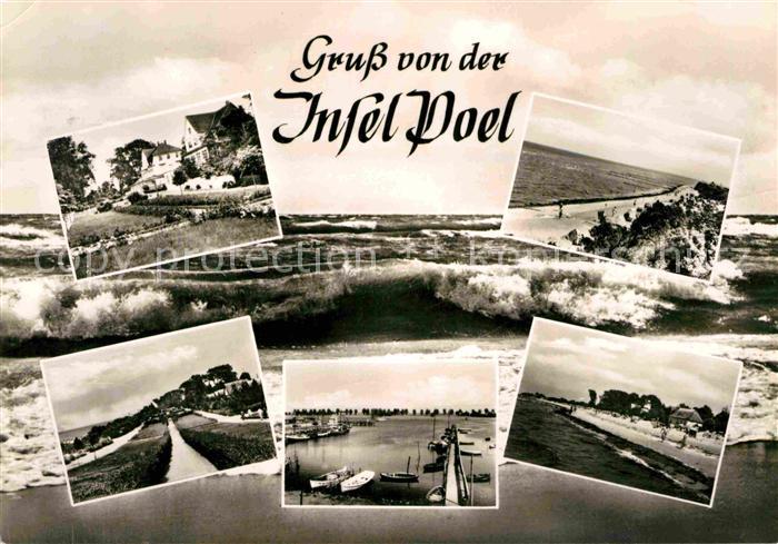 Poel Insel Hafen Strand