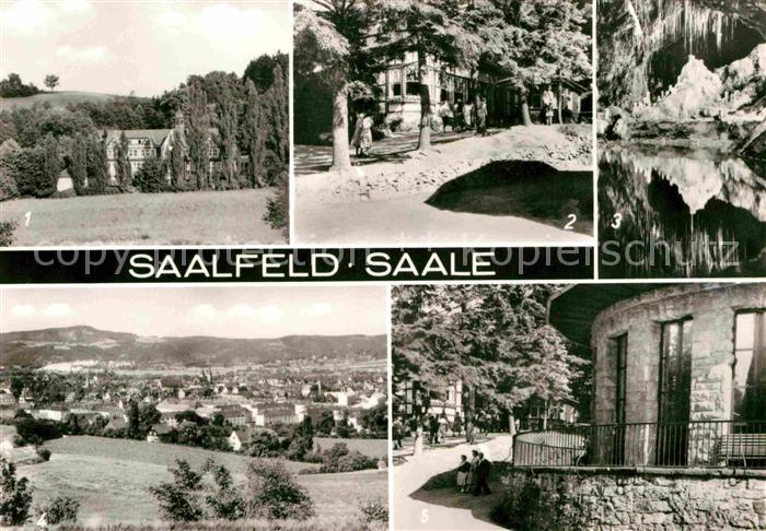 Saalfeld Saale Feengrotten Heilquellen Brunnentempel