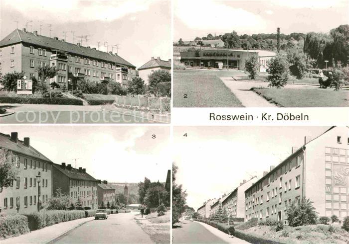 Rosswein Strasse des Friedens Kaufhalle