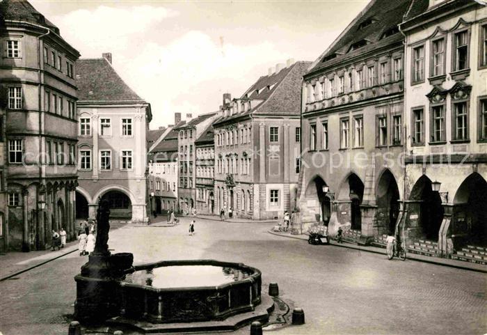 Goerlitz Sachsen Untermarkt Neptunbrunnen