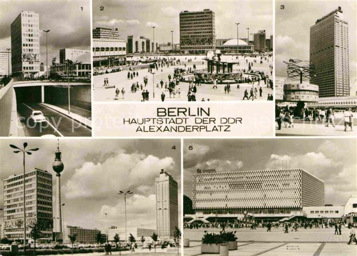 BERLIN  CITY Alexanderplatz Haus des Lehrers Hotel Stadt Berlin