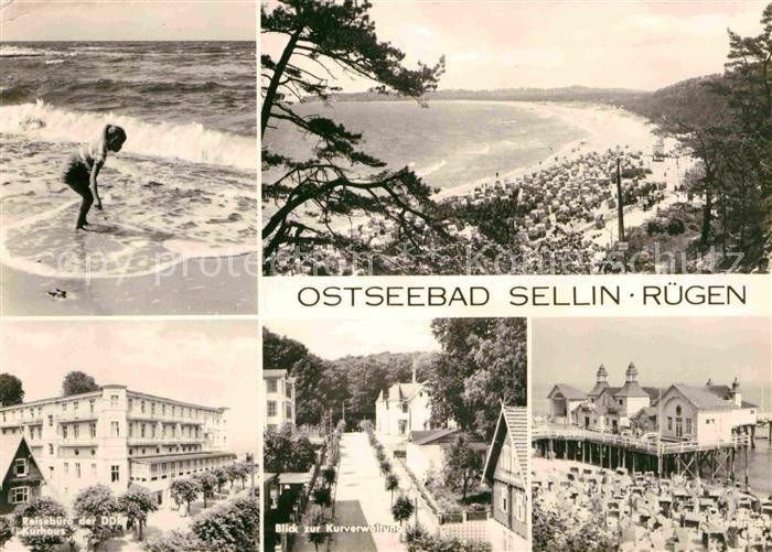 Sellin Ruegen Kurverwaltung Kurhaus Strand
