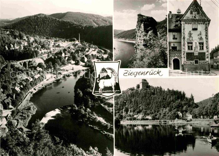 Ziegenrueck Panorama Burg Teilansicht