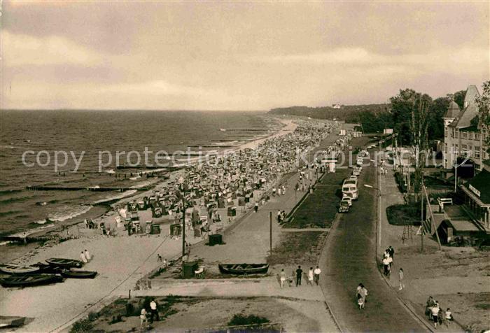 Kuehlungsborn Ostseebad Strandpromenade