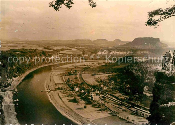 Rathen Saechsische Schweiz Elbbogen