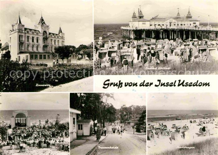 Zinnowitz Ostseebad Kurhaus Terrassenheide Karlshagen Bansin