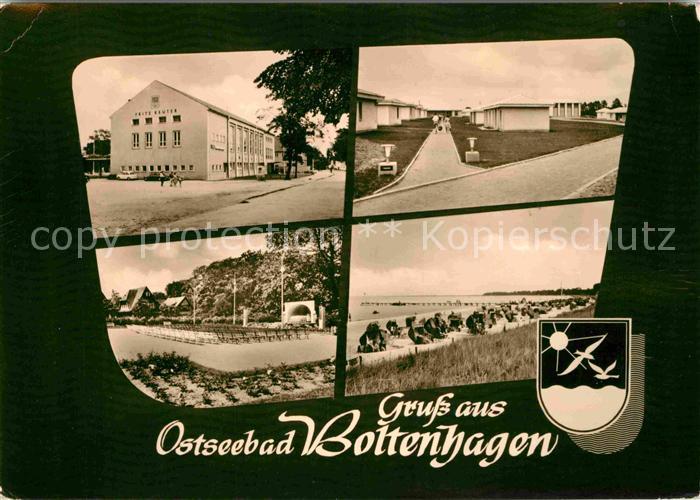 Boltenhagen Ostseebad Strand Fritz Reuter Heim