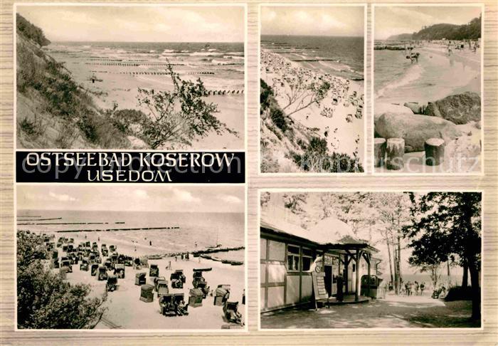 Koserow Ostseebad Usedom Strand Duenen