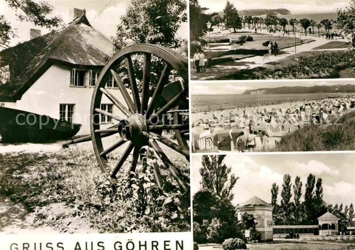 Goehren Ruegen Strand Bauernhaus Park