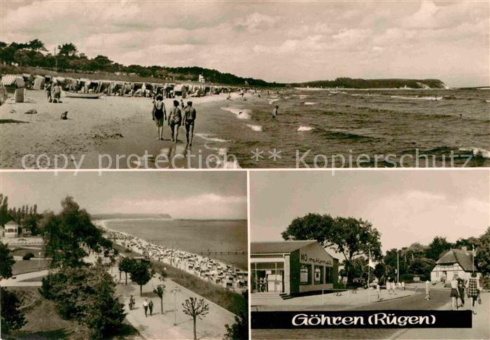 Goehren Ruegen Strand Markthalle Panorama