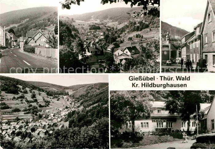 Giessuebel Schleusegrund Panorama Teilansicht