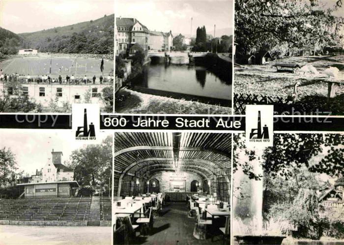 Aue Erzgebirge Tiergarten Parkwarte Otto Grotewohl Stadion