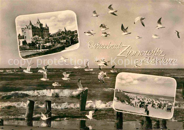 Zinnowitz Ostseebad Kurhaus Strand