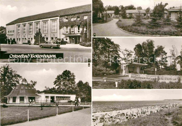 Boltenhagen Ostseebad FDGB Erholungsheim Fritz Reuter Pavillon Bar Urlauberdorf