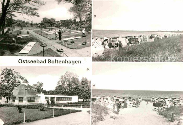 Boltenhagen Ostseebad Minigolf Pavillon Strand