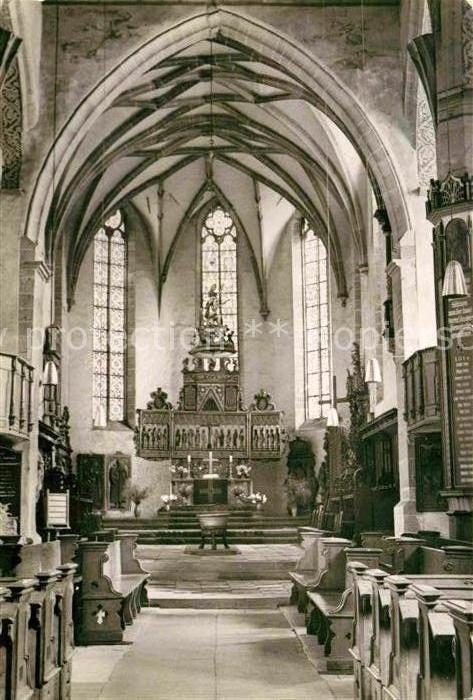 Sangerhausen Suedharz Sankt Jakobikirche Innenansicht