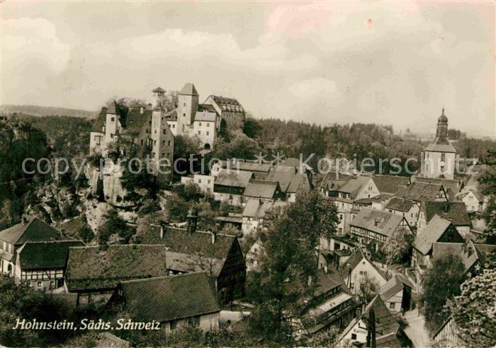Hohnstein Saechsische Schweiz Burg