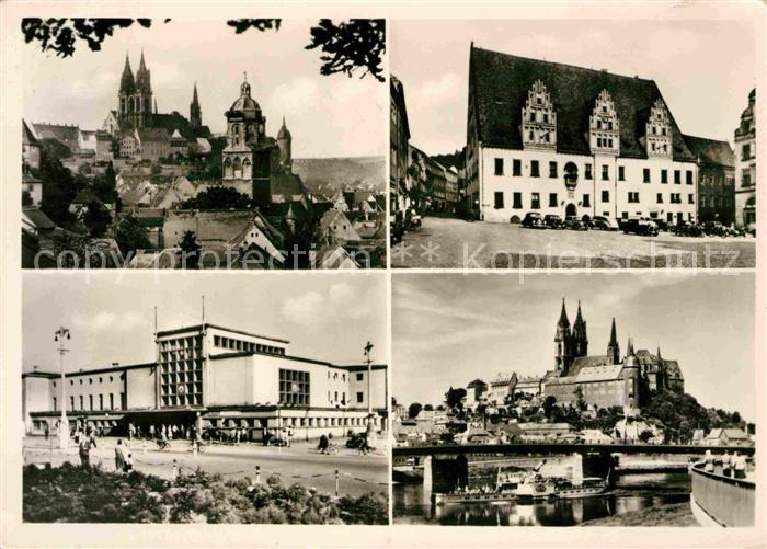 Meissen Elbe Sachsen Bahnhof Albrechtsburg Dom
