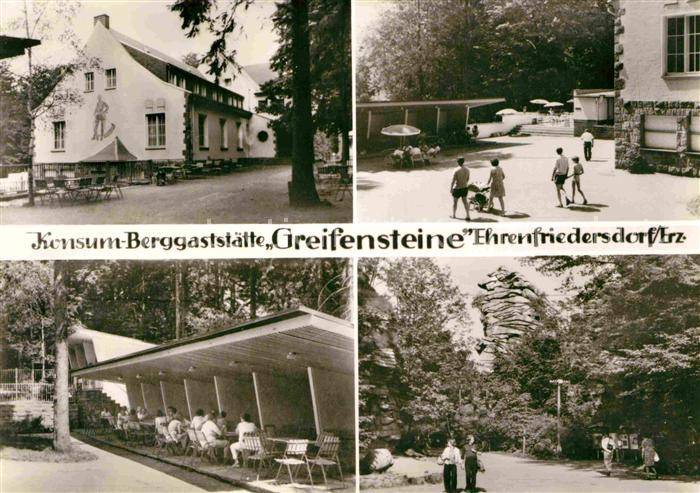 Ehrenfriedersdorf Erzgebirge Konsum Gaststaette Greifensteine