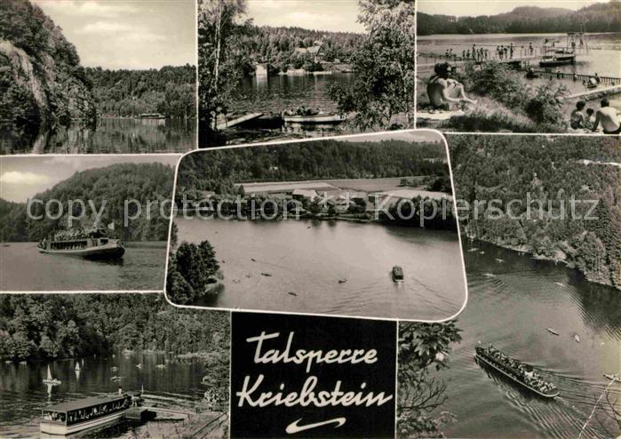 Kriebstein Fliegeraufnahme Talsperre Personenschiffe Badestrand