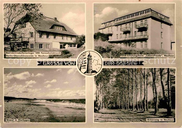 Dierhagen Ostseebad Erholungsheim Lebensfreude Birkenweg Neuhaus