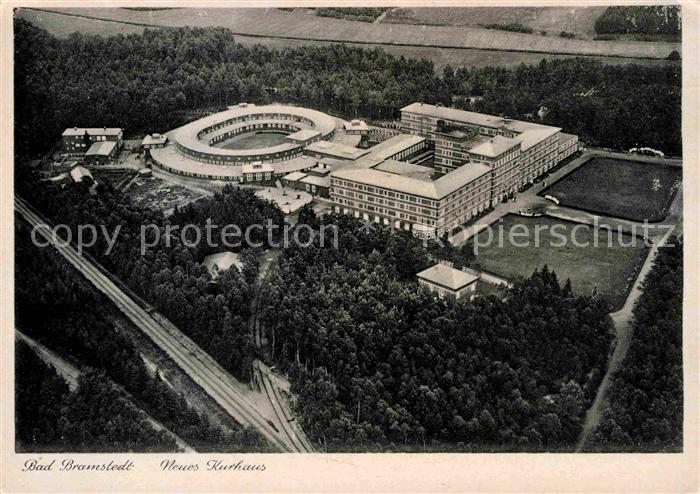 Bad Bramstedt Fliegeraufnahme Neues Kurhaus
