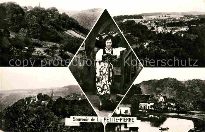 La Petite-Pierre Vue generale La Ferme Imsthal et le Lac