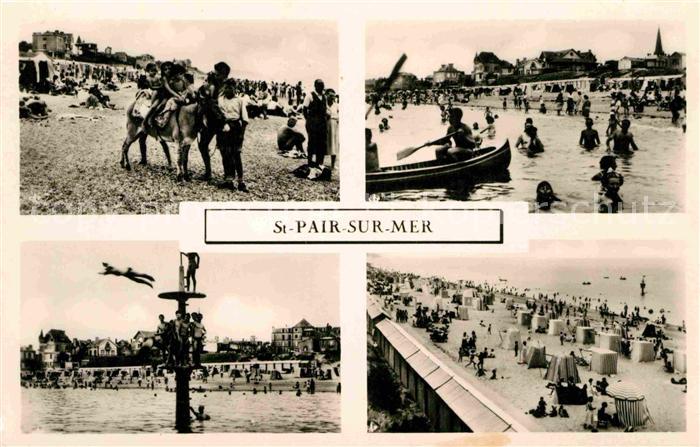 Saint-Pair-sur-Mer Plage Strand Sprungturm