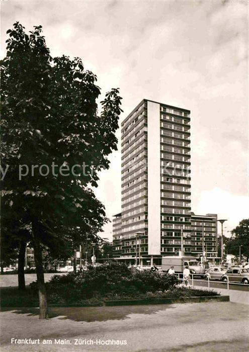 Frankfurt Main Zuerich Hochhaus