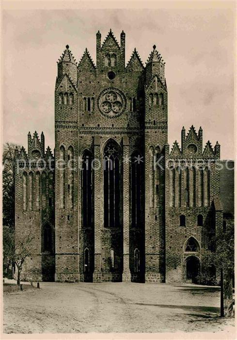 Chorin Ehemaliges Zisterzienserkloster 13. Jhdt. Ruine Westfassade