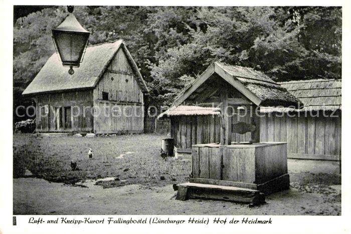 Fallingbostel Hof der Heidmark Niedersachsenhaus Erinnerungsstaette des Bauerntu