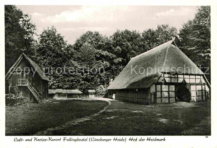 Fallingbostel Hof der Heidmark Niedersachsenhaus Erinnerungsstaette des Bauerntu