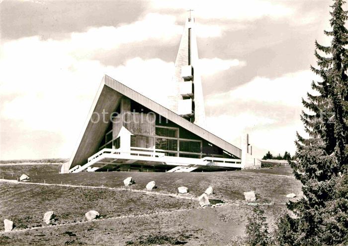 Feldberg Schwarzwald Kirche der Verklaerung Christi Architekt Reiner Disse