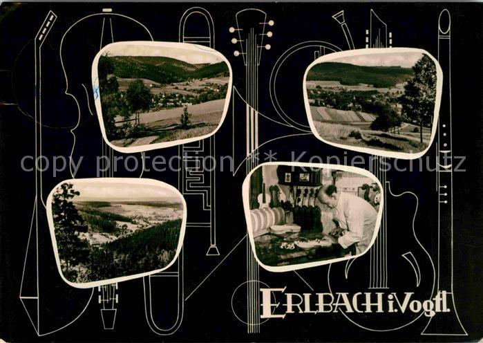 Erlbach Vogtland Gebirgssommerfrische Wintersport Musikindustrie Musikinstrument