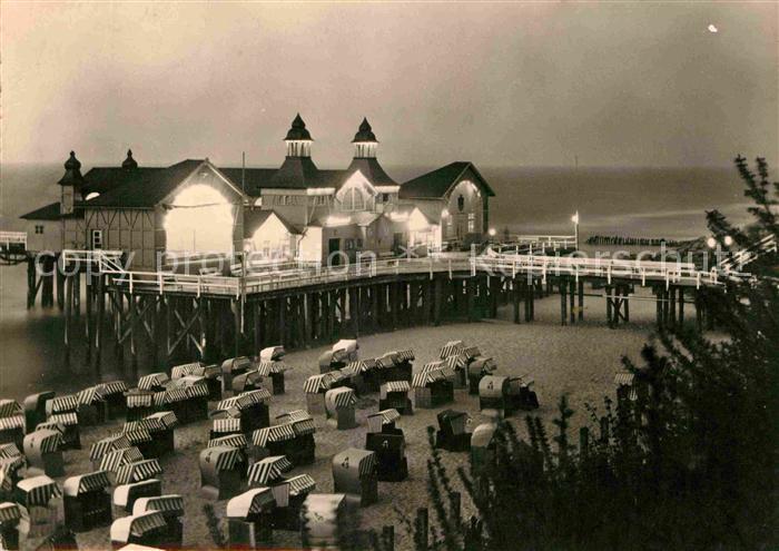 Sellin Ruegen Seebruecke Restaurant Strand