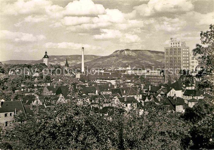 Jena Thueringen Stadtbild mit Zeiss Hochhaus