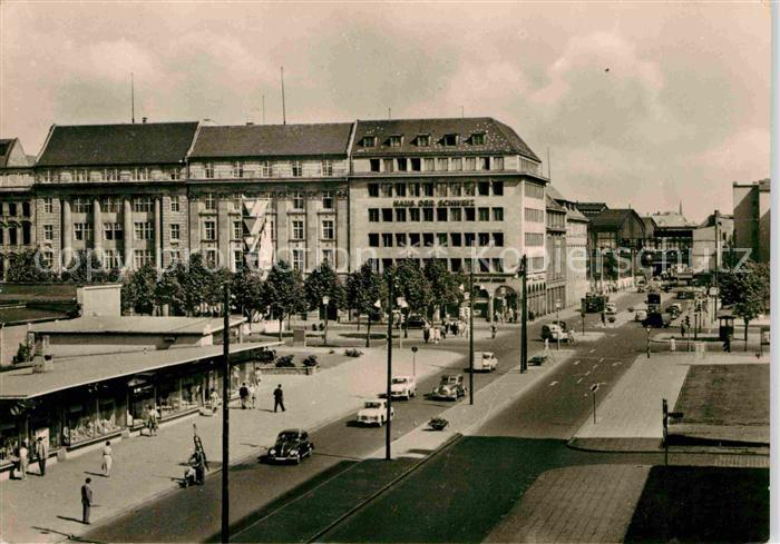 BERLIN  CITY Friedrichstrasse Ecke Unter den Linden Hauptstadt der DDR