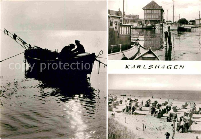 Karlshagen Fischerboot Hafen Strand