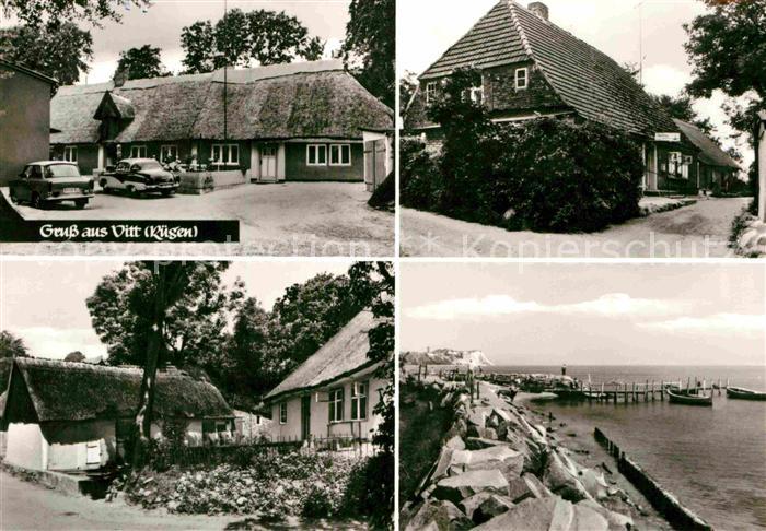 Vitt Ruegen Dorfmotive Kueste Steg