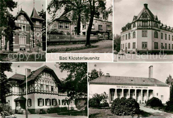Bad Klosterlausnitz Villa Dora Kurheim Am Buchberg Erholungsheim Sanatorium