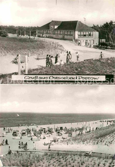 Prerow Ostseebad Erholungsheim Strand