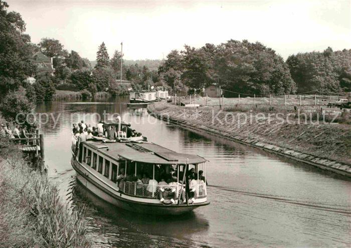 Lenz Malchow Anlegestelle der Weissen Flotte Dampfer