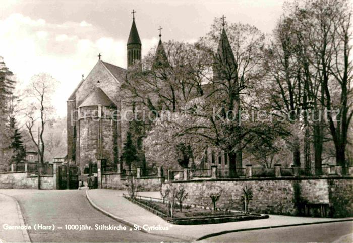 Gernrode Harz 1000jaehrige Stiftskirche St Cyriakus