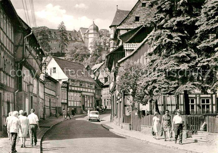 Stolberg Harz Blick zum Schloss Luftkurort