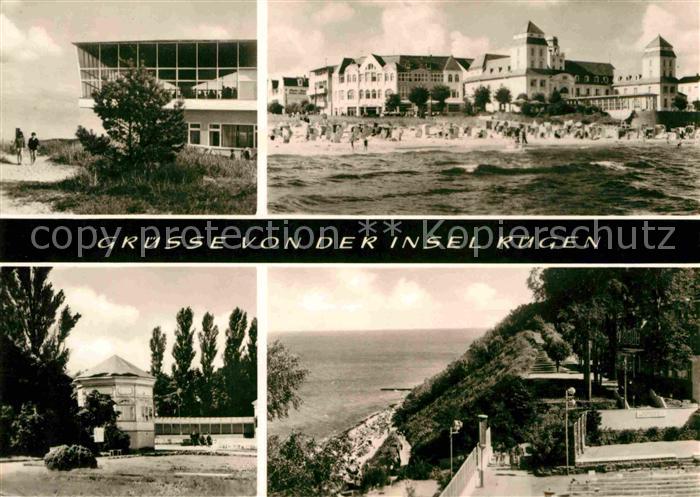 Insel Ruegen Baabe Binz Goehren Sellin Hotels Pavillon Kueste