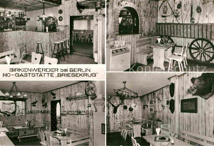 Birkenwerder HOG Briesekrug Gaststube Bar