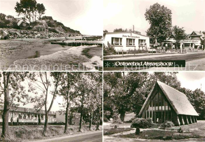Ahrenshoop Ostseebad Strand Zum Seezeichen Teilansichten