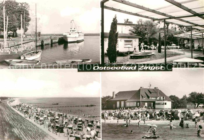 Zingst Ostseebad Am Hafen Milchbar An der HOG Kurhaus