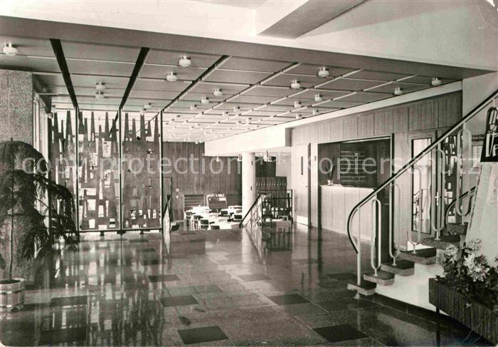 Caemmerswalde FDGB Erholungsheim Paul Gruner Empfangshalle